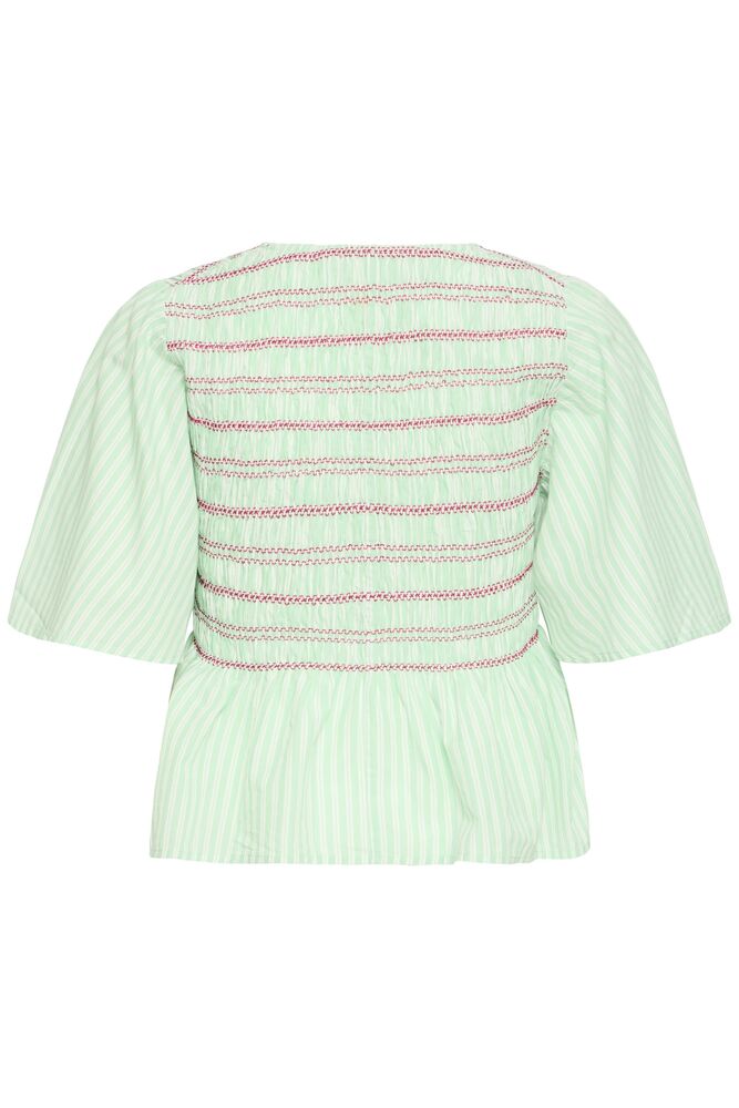 ICHI Locy Blouse - Green