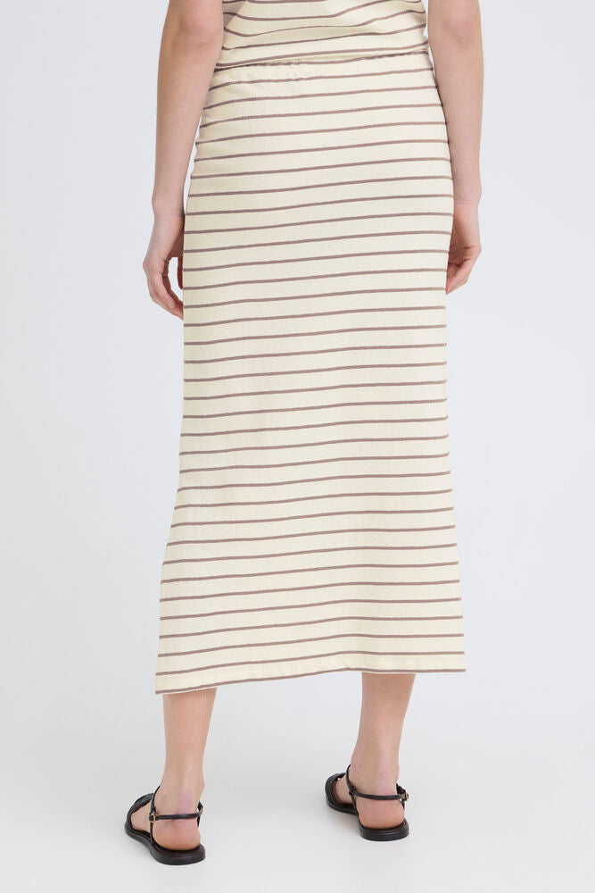 Fransa Fauna Skirt - Mountain Stripe