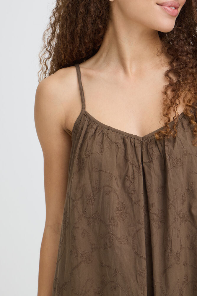 Fransa Emmy Dress - Mountain Trail