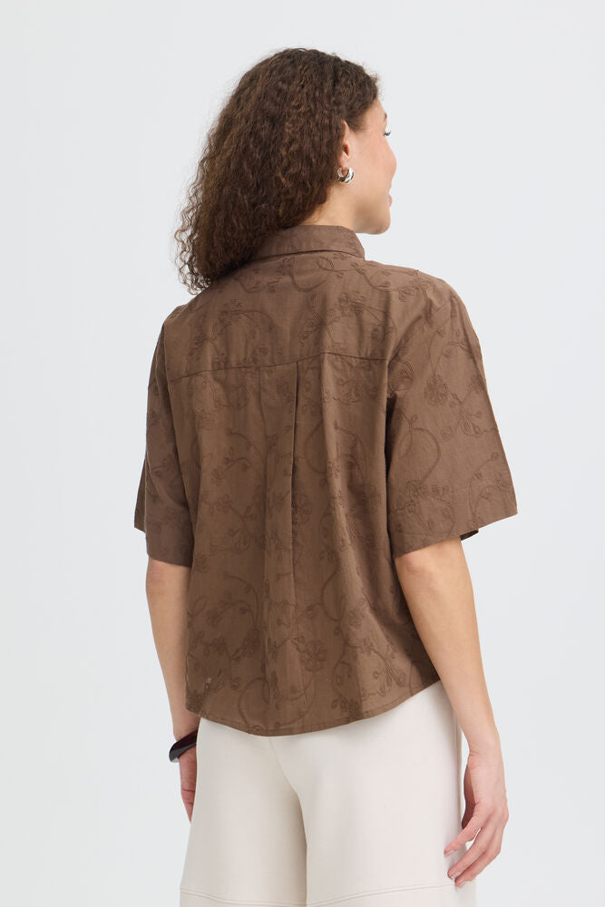 Fransa Emmy Shirt - Mountain Trail