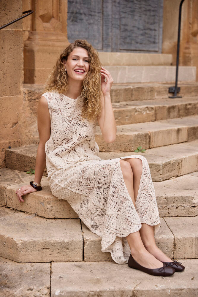 Fransa Prim Top - Oatmeal