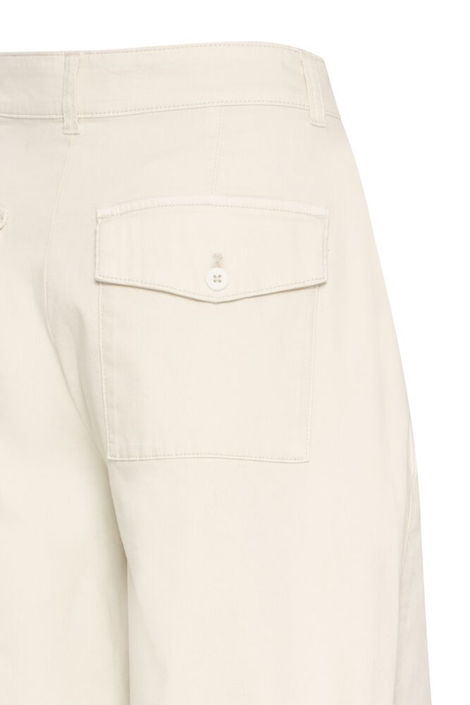 Fransa Twill Pants - Whisper White