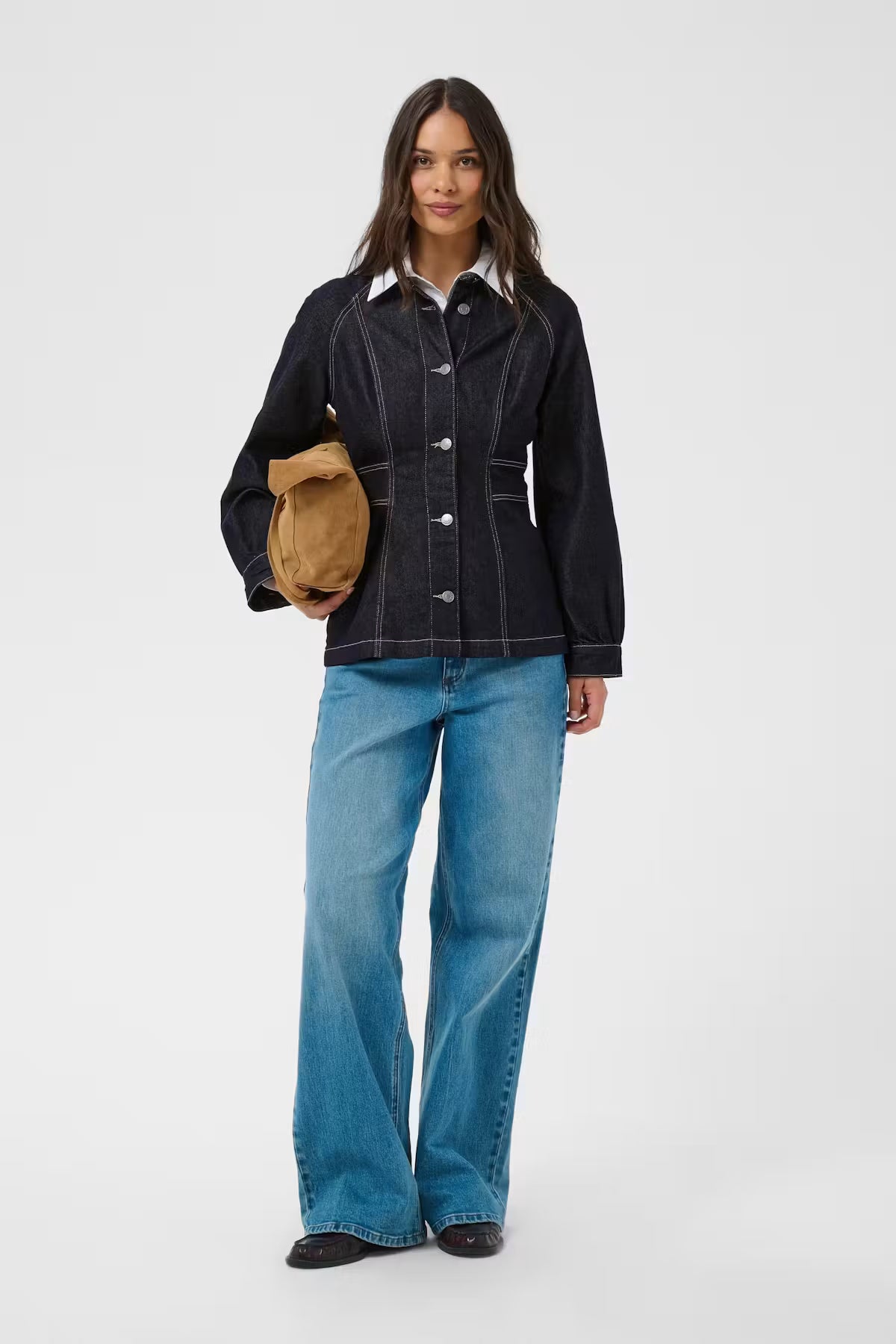 Kaffe Ghita Denim Shirt Jacket