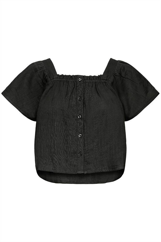 ICHI Foxa Blouse - Black