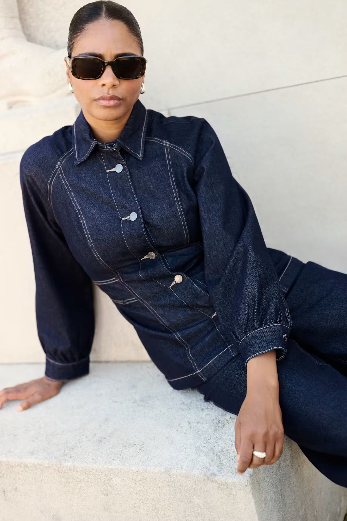 Kaffe Ghita Denim Shirt Jacket