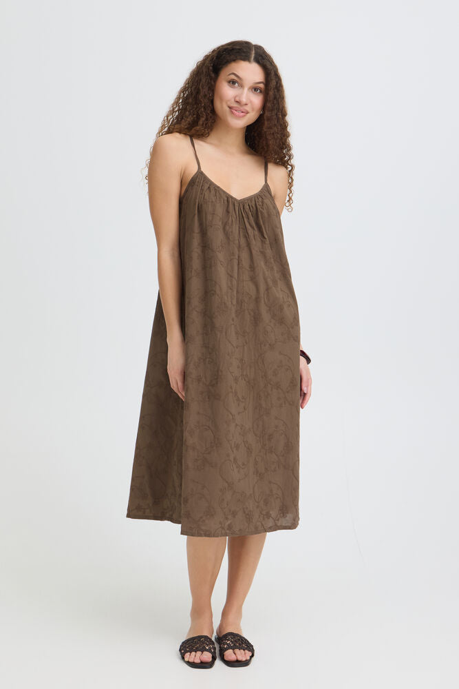 Fransa Emmy Dress - Mountain Trail