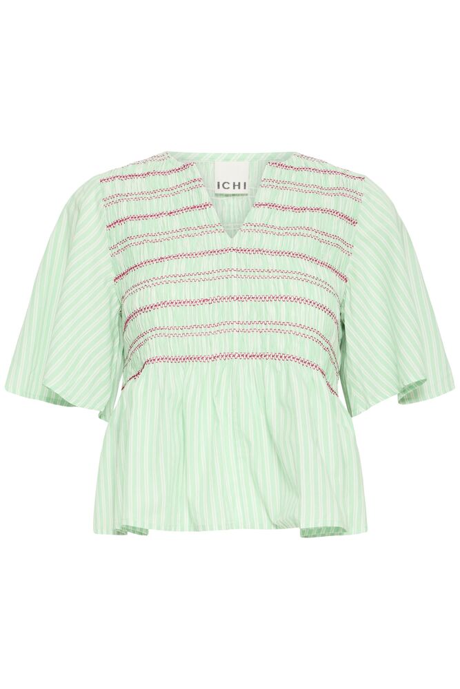 ICHI Locy Blouse - Green