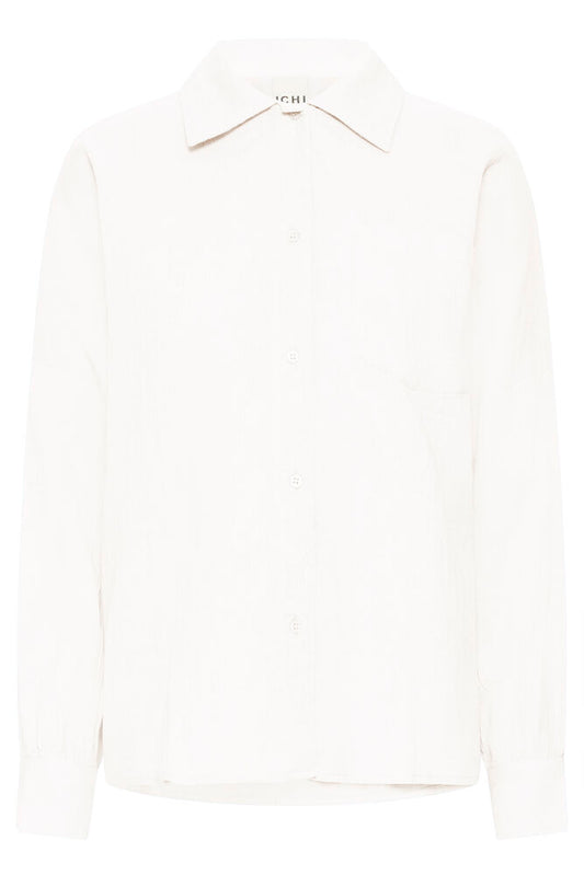 ICHI Foxa Shirt - Cloud Dancer