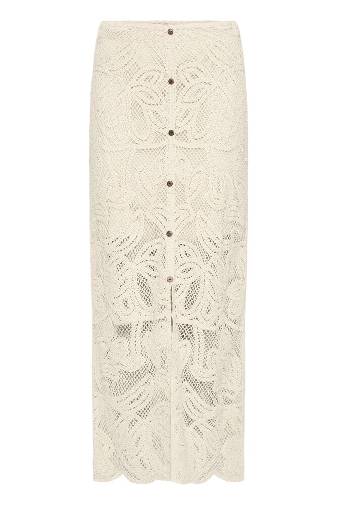 Fransa Prim Skirt - Oatmeal