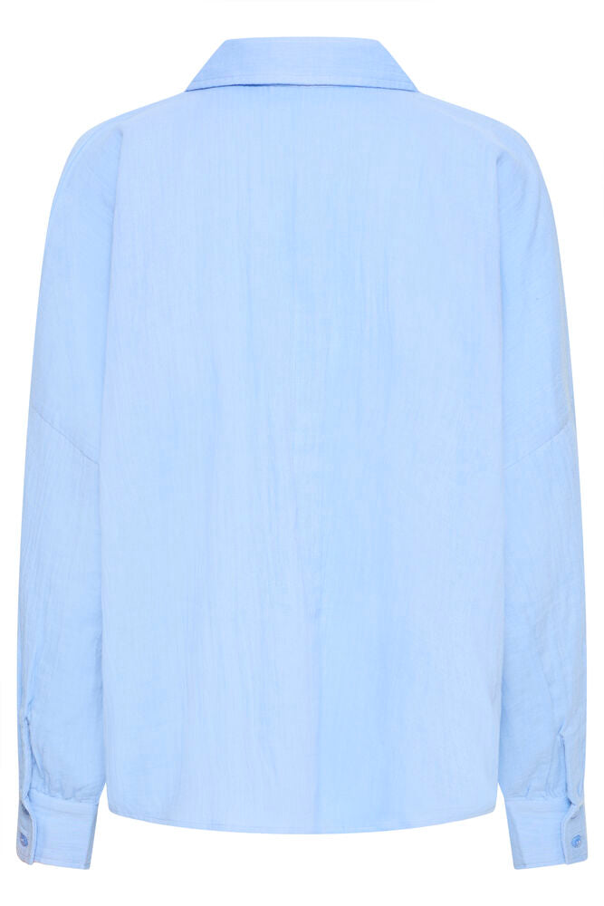 ICHI Foxa Shirt - Placid Blue