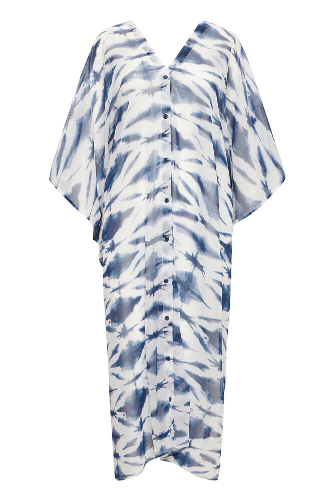 Fransa Natala Kafan - Neuvean Navy Tie Dye