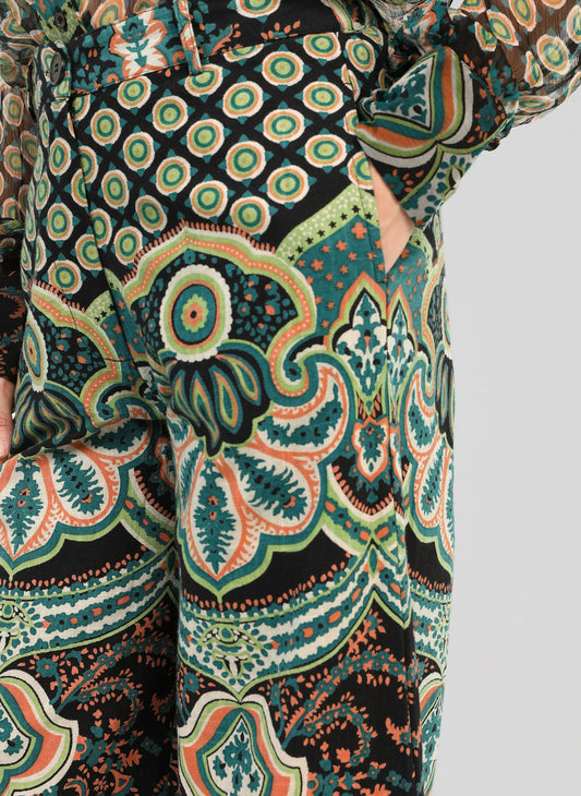 An’ge Rosela Pants - green