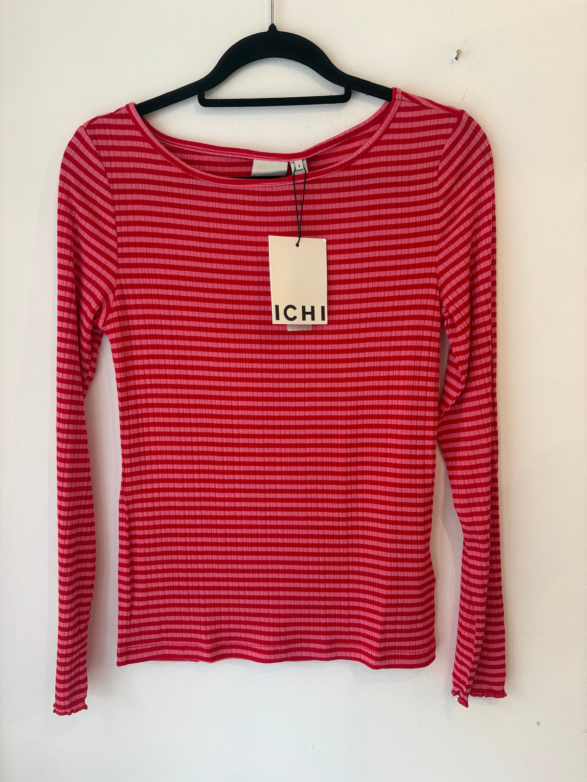 ICHI Cella Long Sleeve Top - Fruit Love Salsa