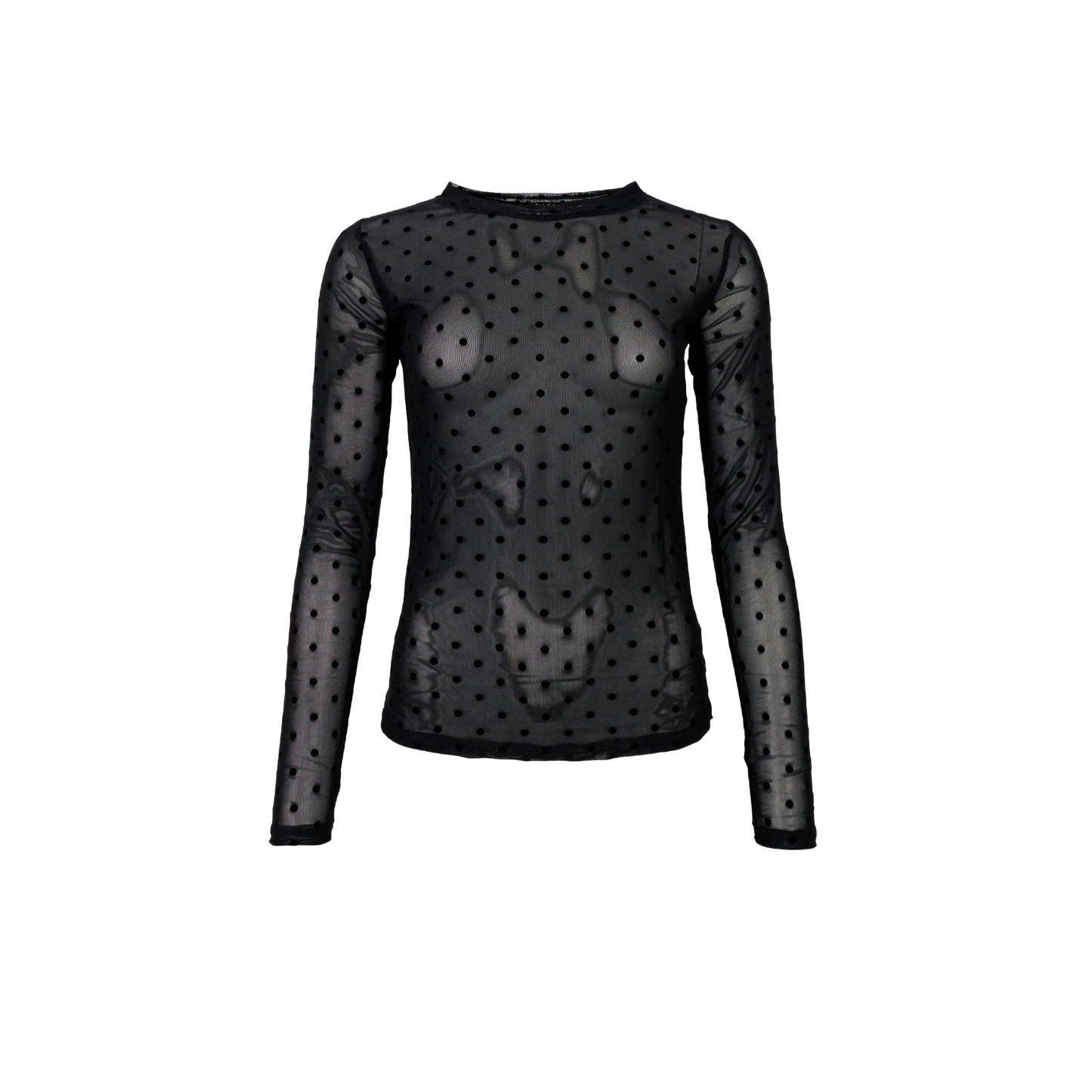 BC Jennie Mesh Top - black