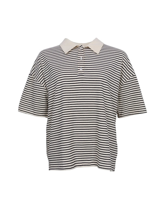 BC Millia SS Polo Shirt - Off White