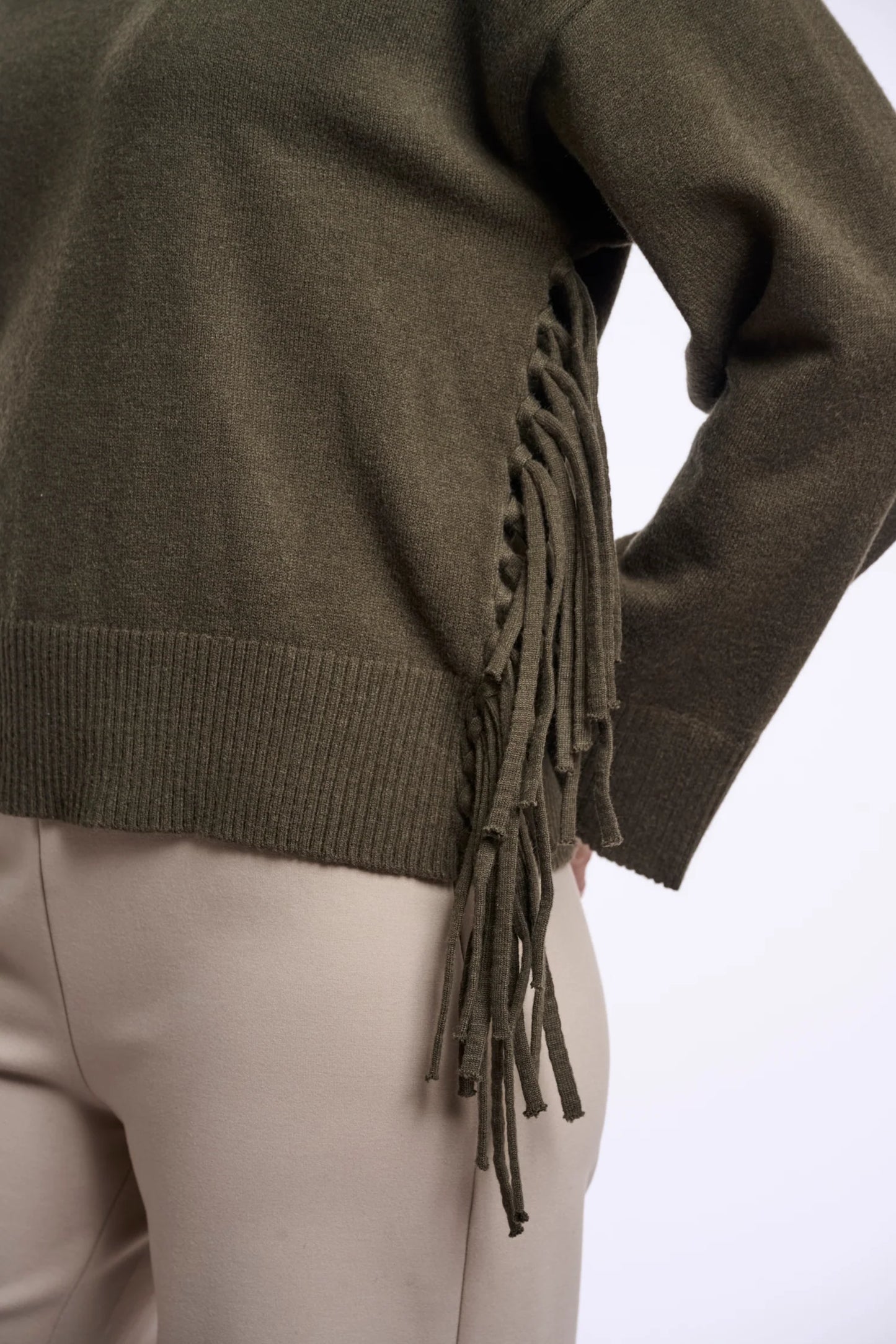 R&P Melis Fringed Jumper - 2 colours