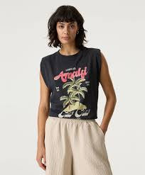 Garcia Amalfi Tee - antracite