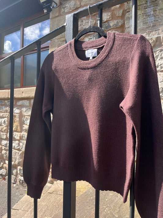 Numph Bir Jumper - black coffee