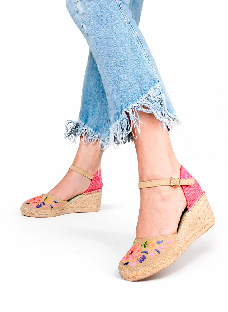Libra Espadrille - camel