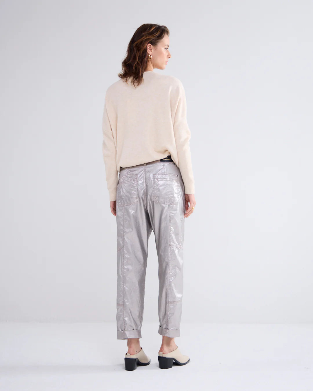 Summum Loose Foil Pants