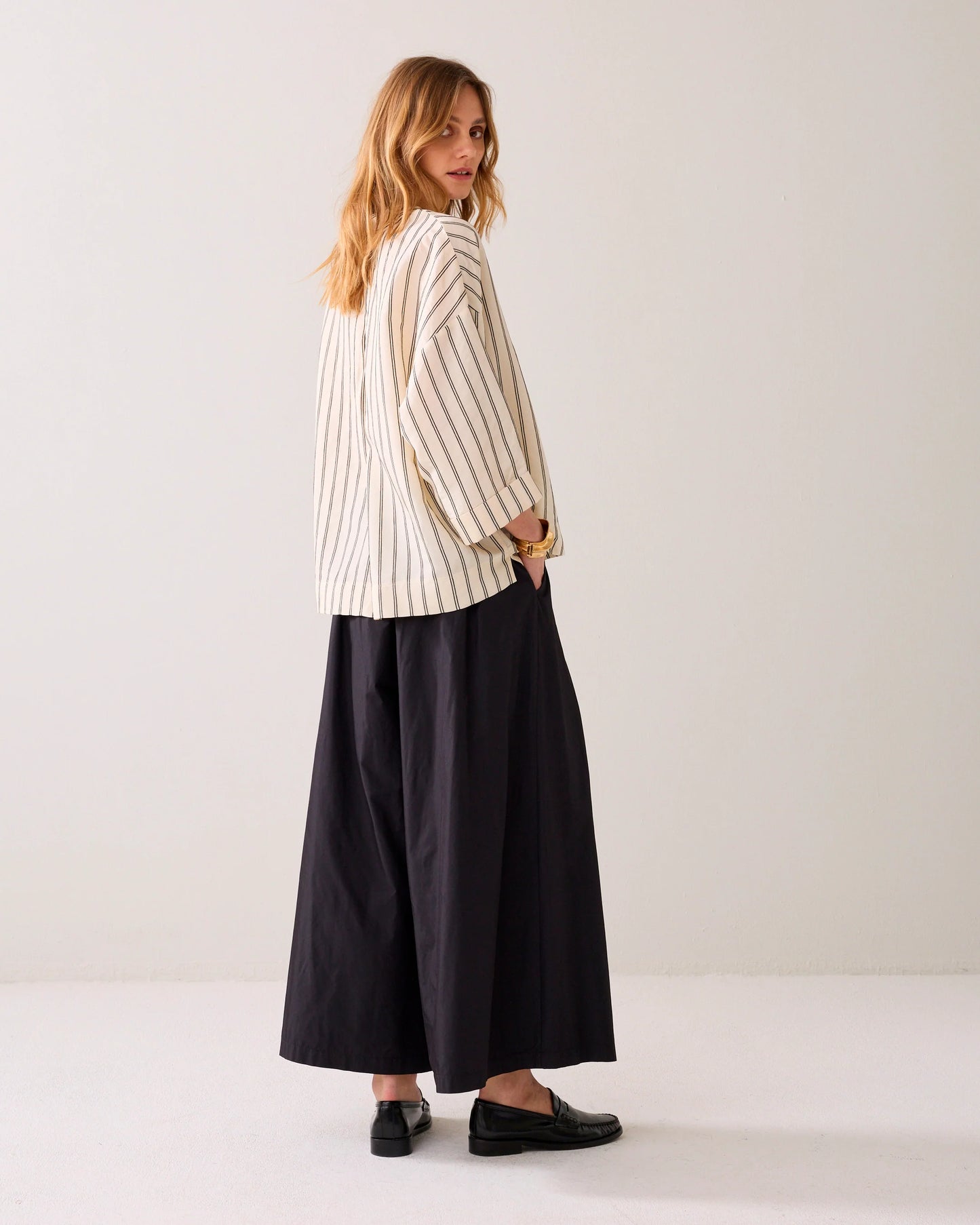 Summum Taffeta Culottes - Black