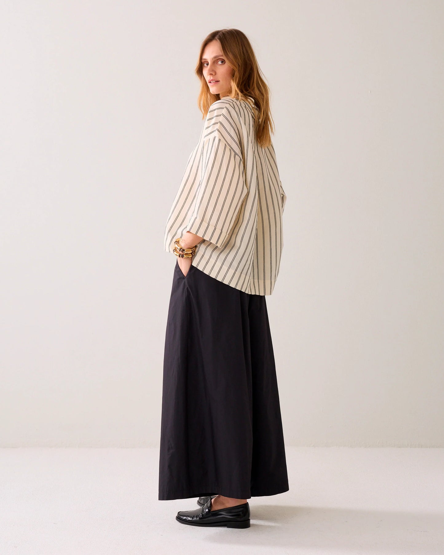 Summum Taffeta Culottes - Black