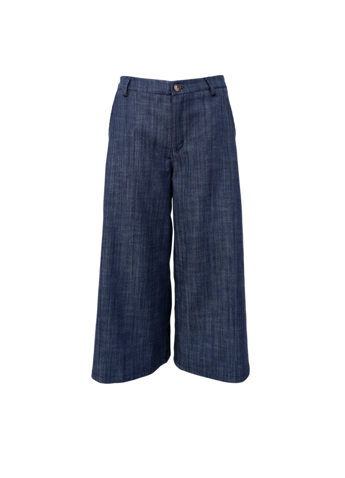 BC Box Culottes - Navy denim