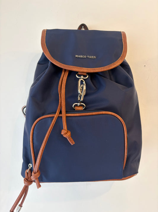 MT Backpack - Navy / Brown