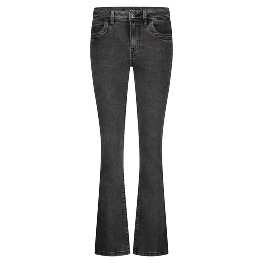 RB Babette Kick Flare  - washed black