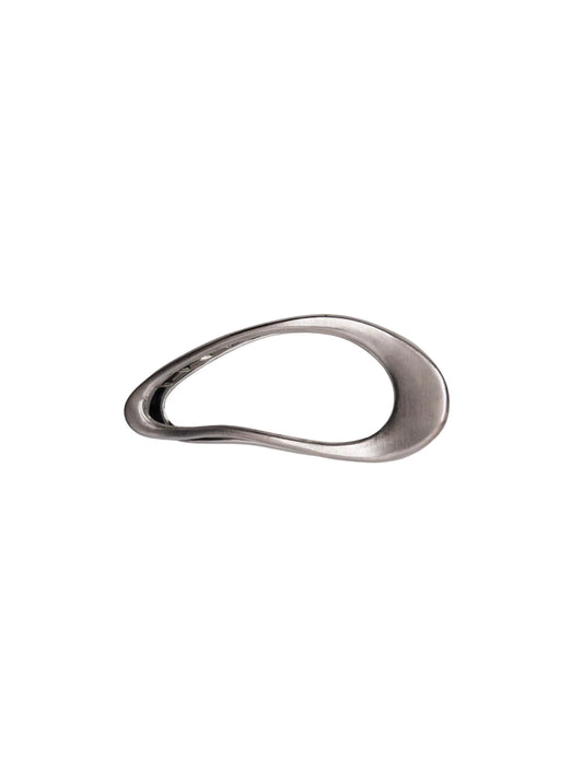 BC Flow Matt Hair Claw - Matt Silver