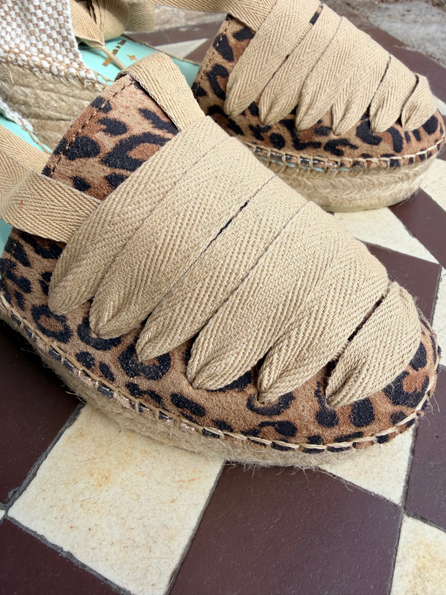 Aquila Espadrille - leopard