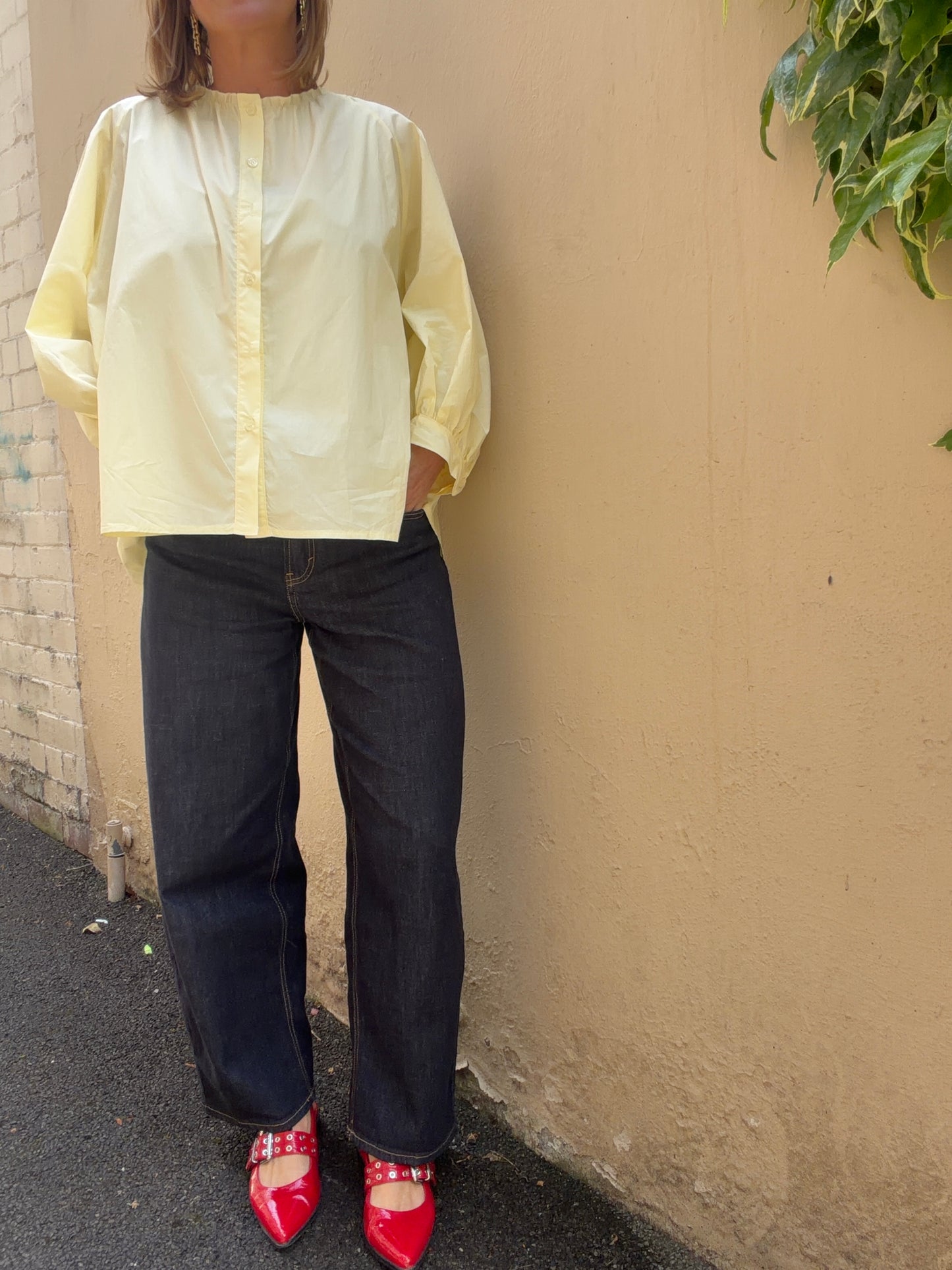 Marta Joelle Shirt - lemon