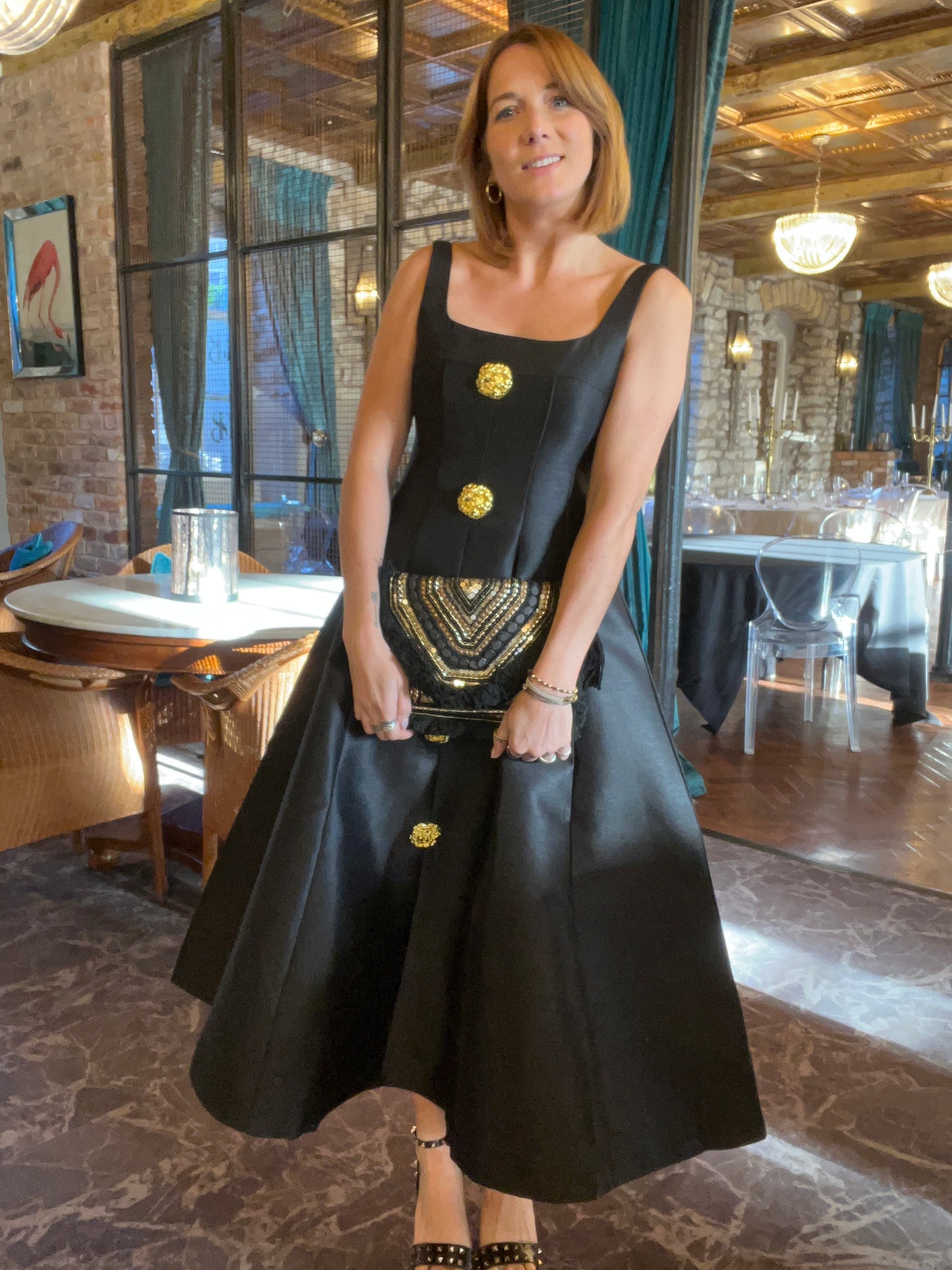 Paloma Dress - black