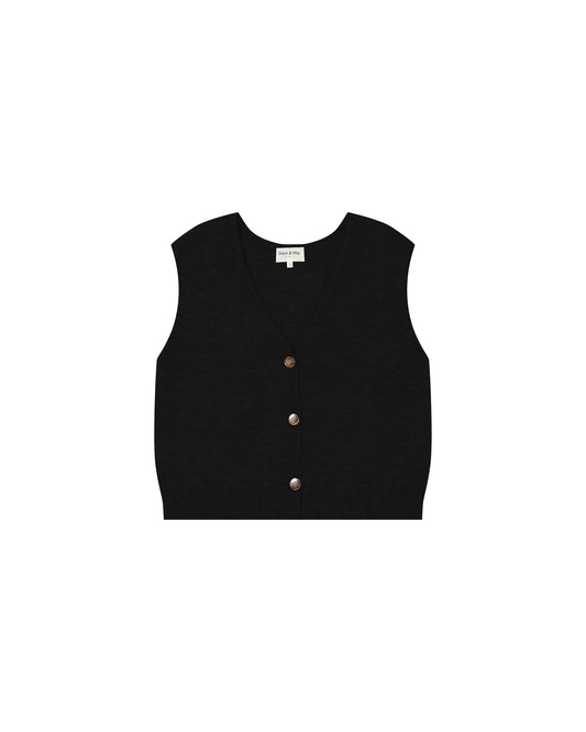 G&M Santa Vest - choc brown