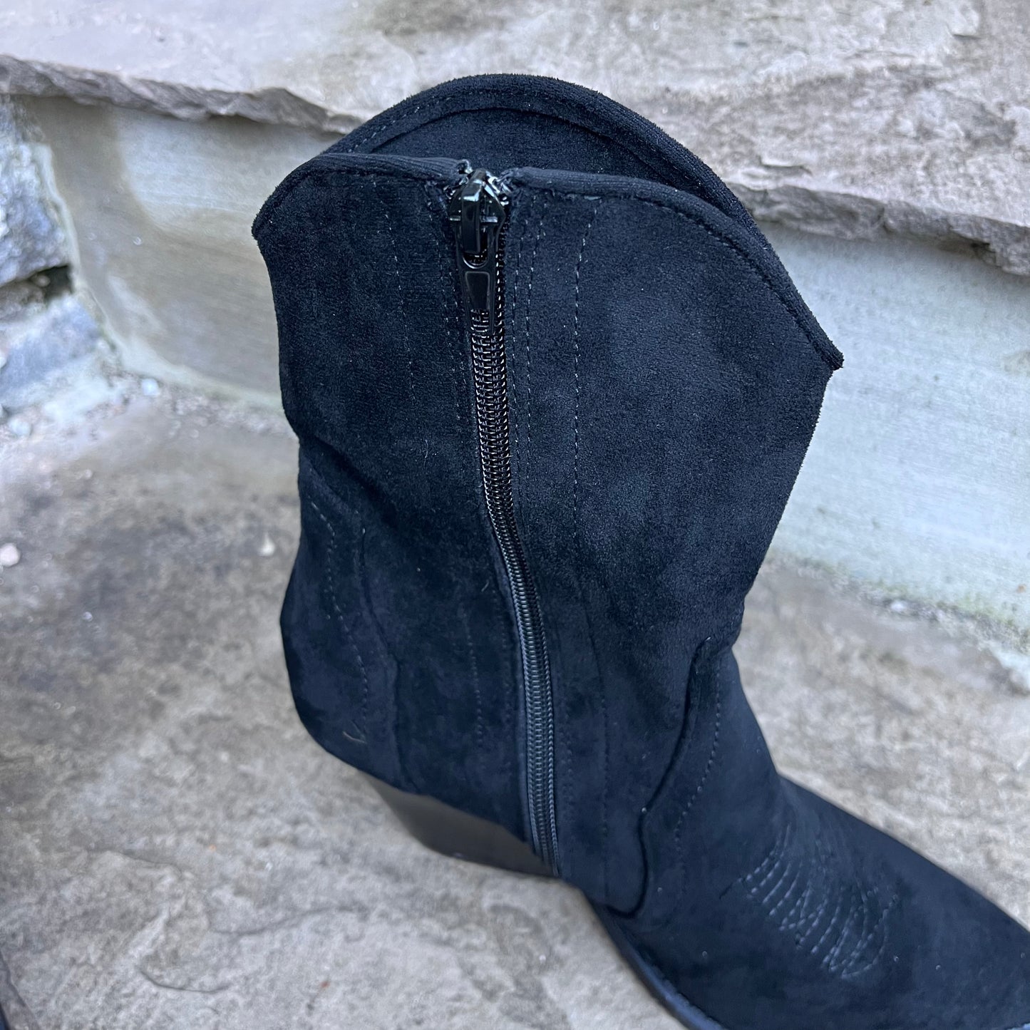Western boots - black