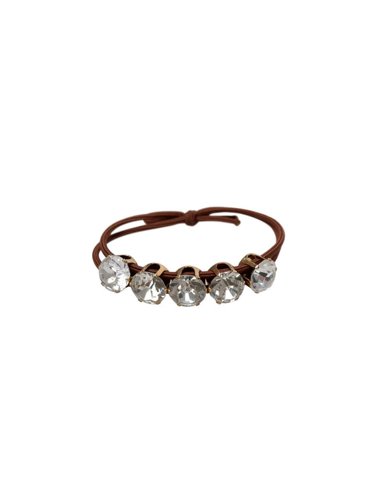 BC Lux 2 in 1 elastic Bobble Bracelet - Brown