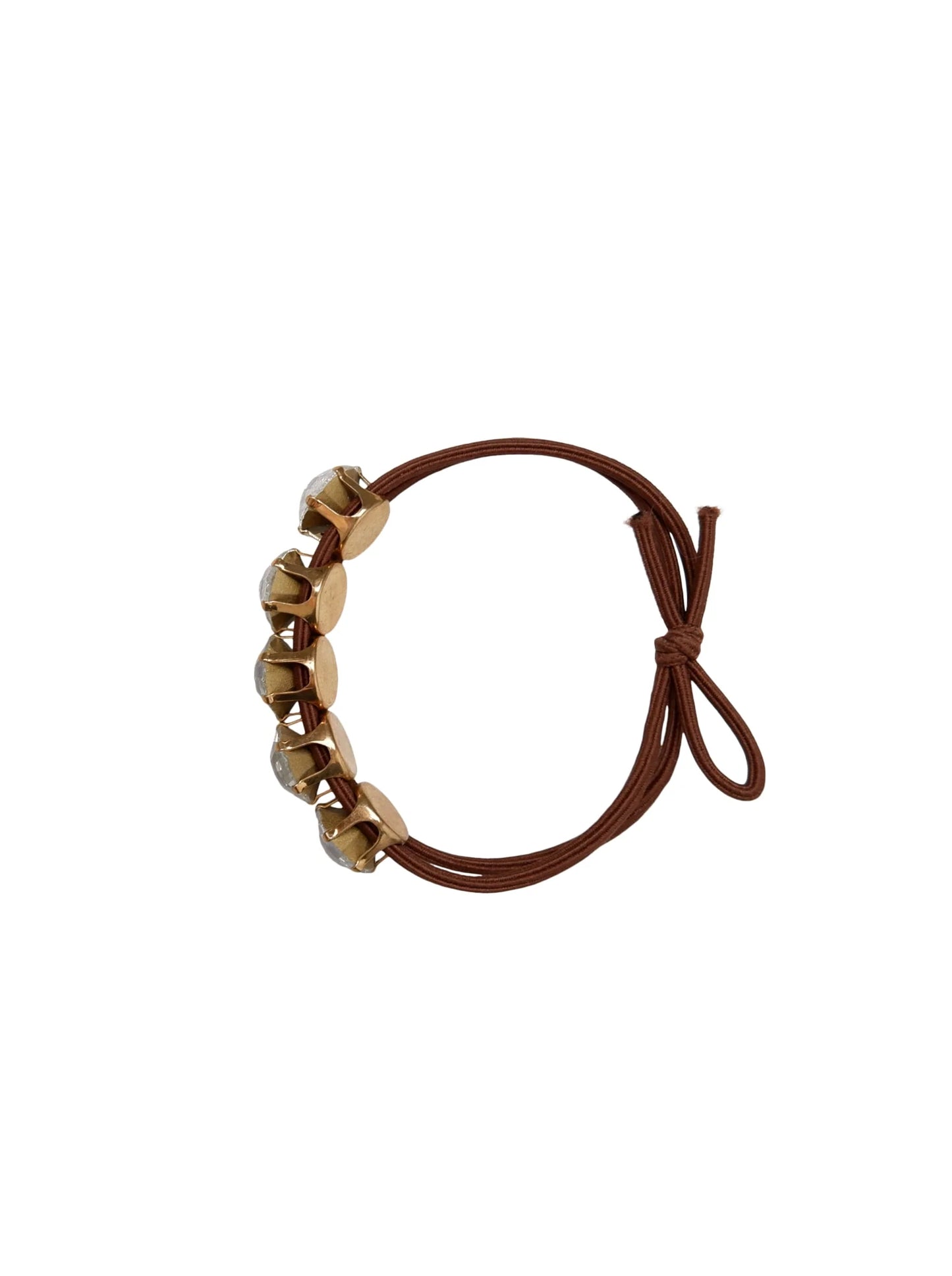 BC Lux 2 in 1 elastic Bobble Bracelet - Brown