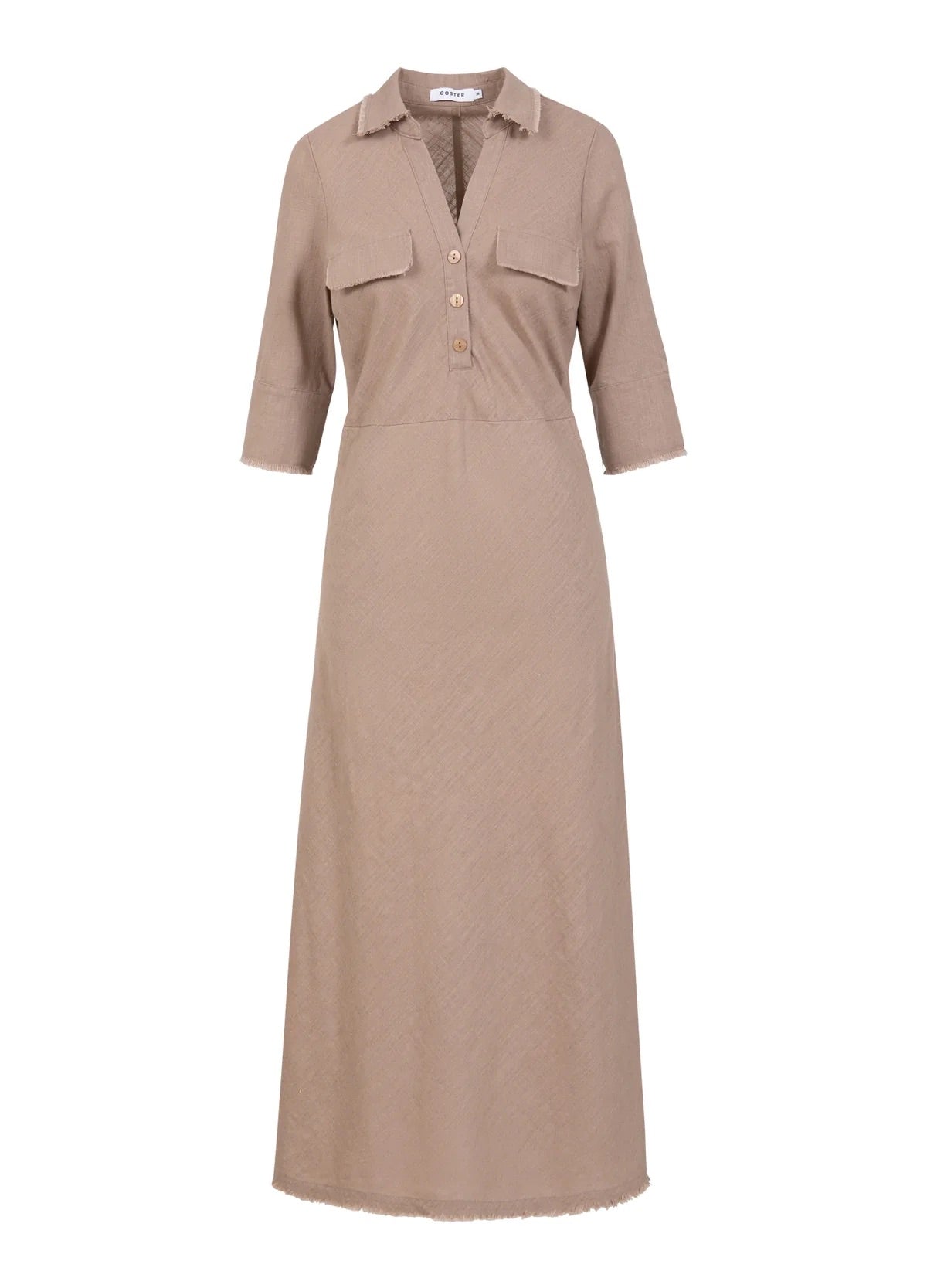 Coster CPH Raw Edge Dress