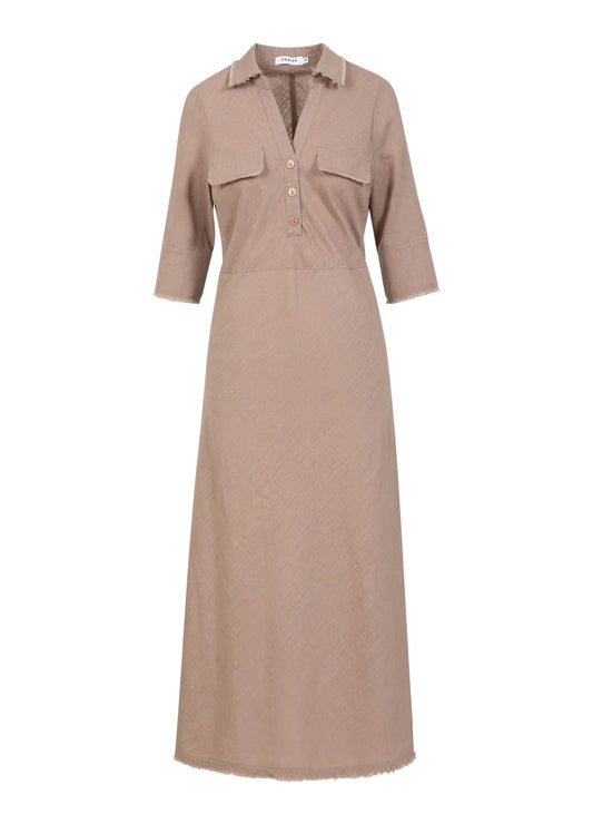 Coster CPH Raw Edge Dress