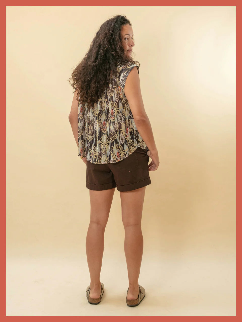 Nooki Carvell Summer Shorts - Chocolate