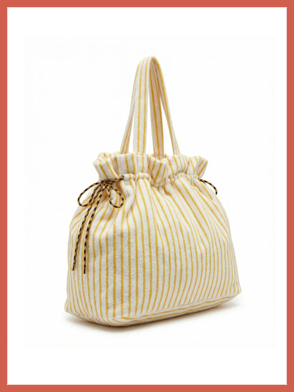 Nooki Deckchair Towelling Tote Bag - Yellow