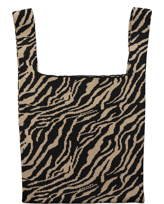 Fabric grab bag - zebra