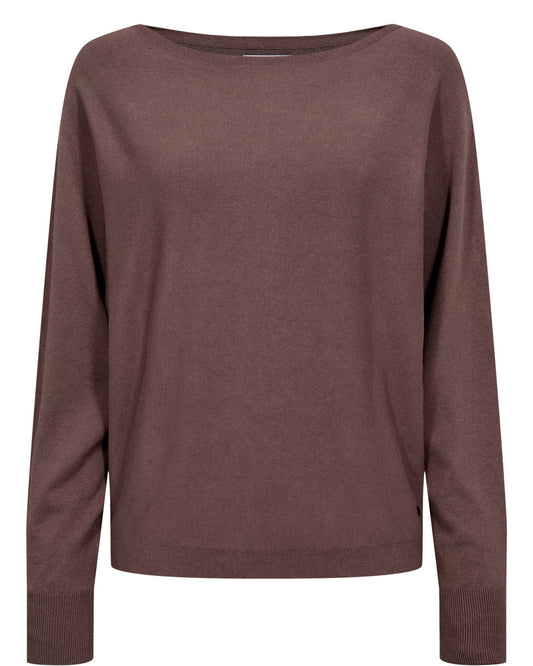 Numph Daya Pullover - Deep Taupe