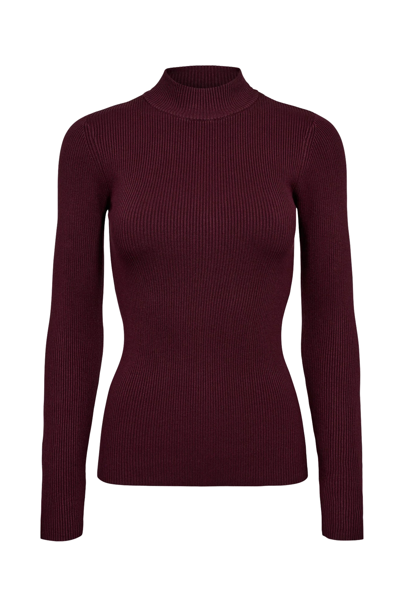 Numph Bia Long Sleeve Pullover - Fig