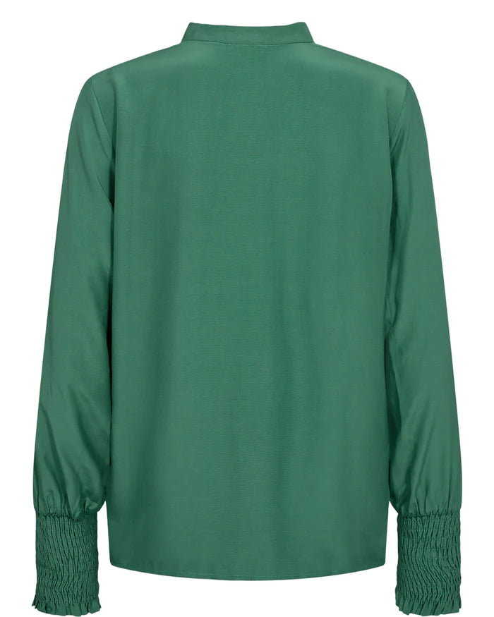 Numph Softy New Blouse - Pine Green