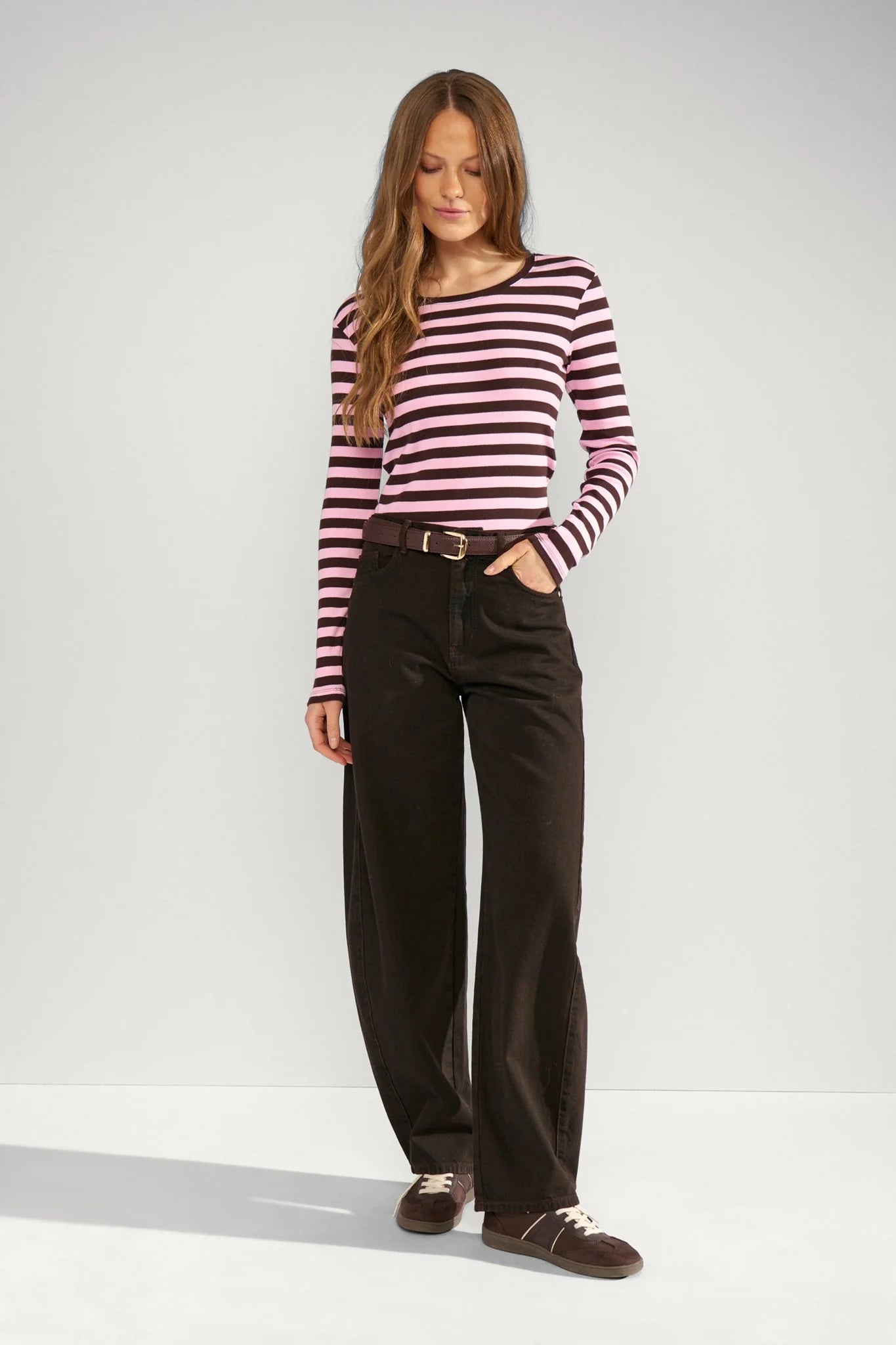Numph Mixie LS T-Shirt - Bonbon