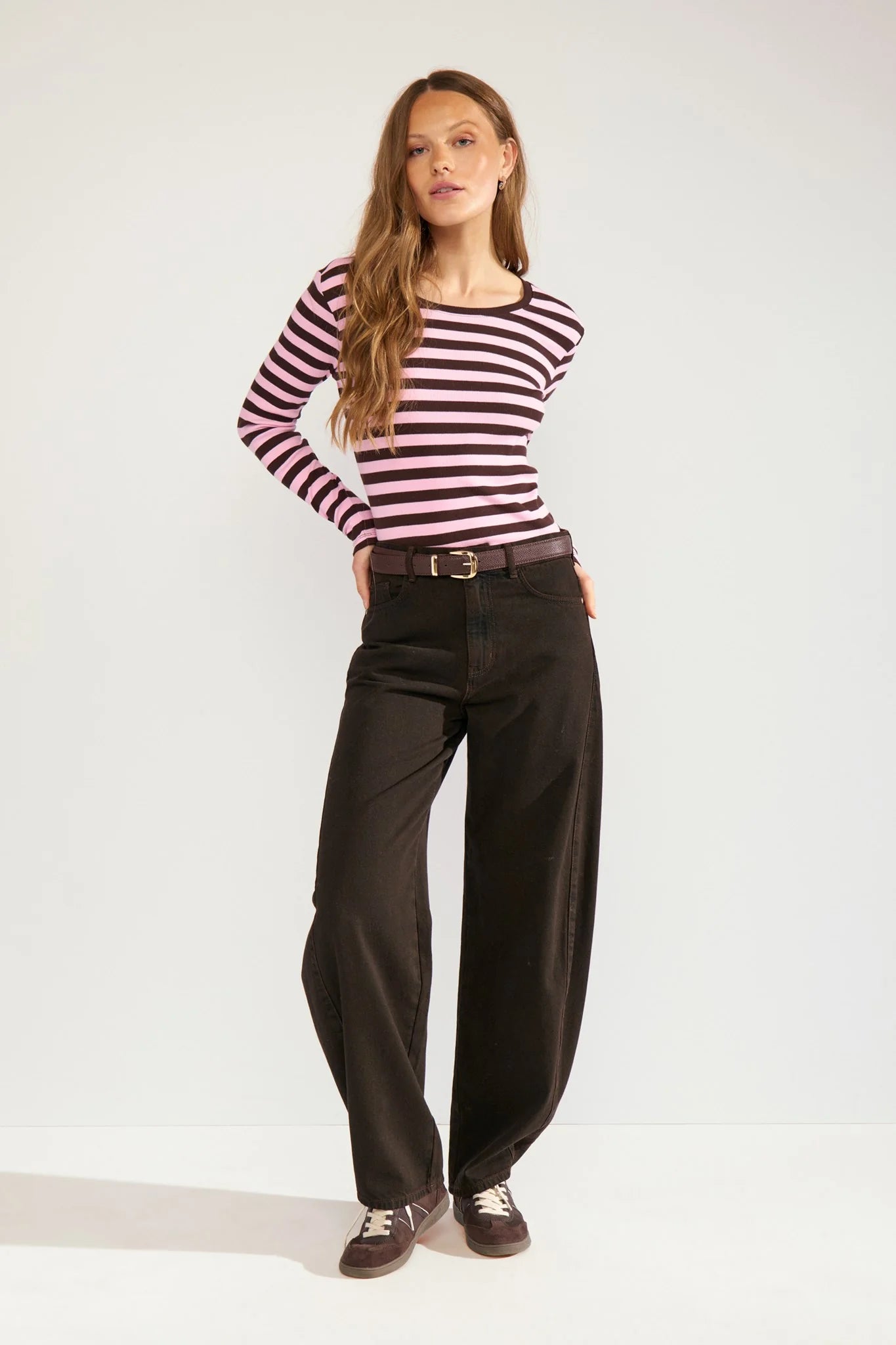 Numph Mixie LS T-Shirt - Bonbon