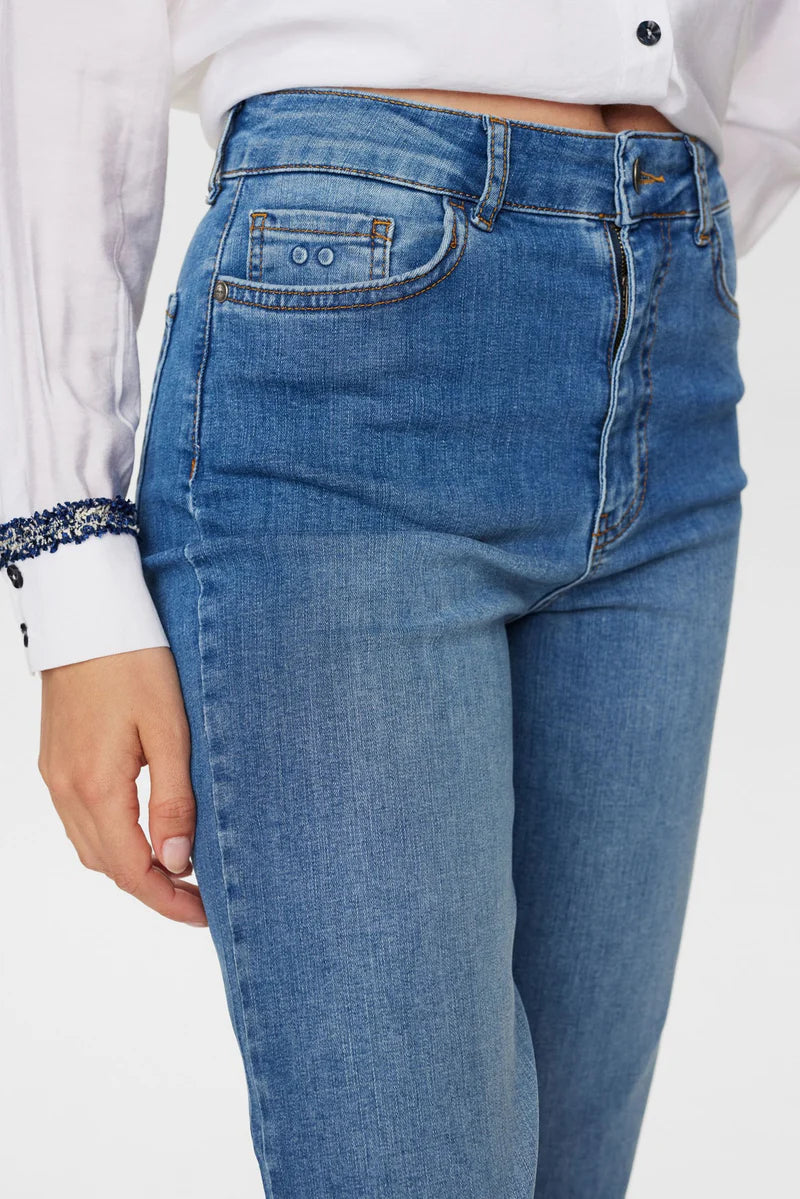 Numph Paris Trend Crop Jeans