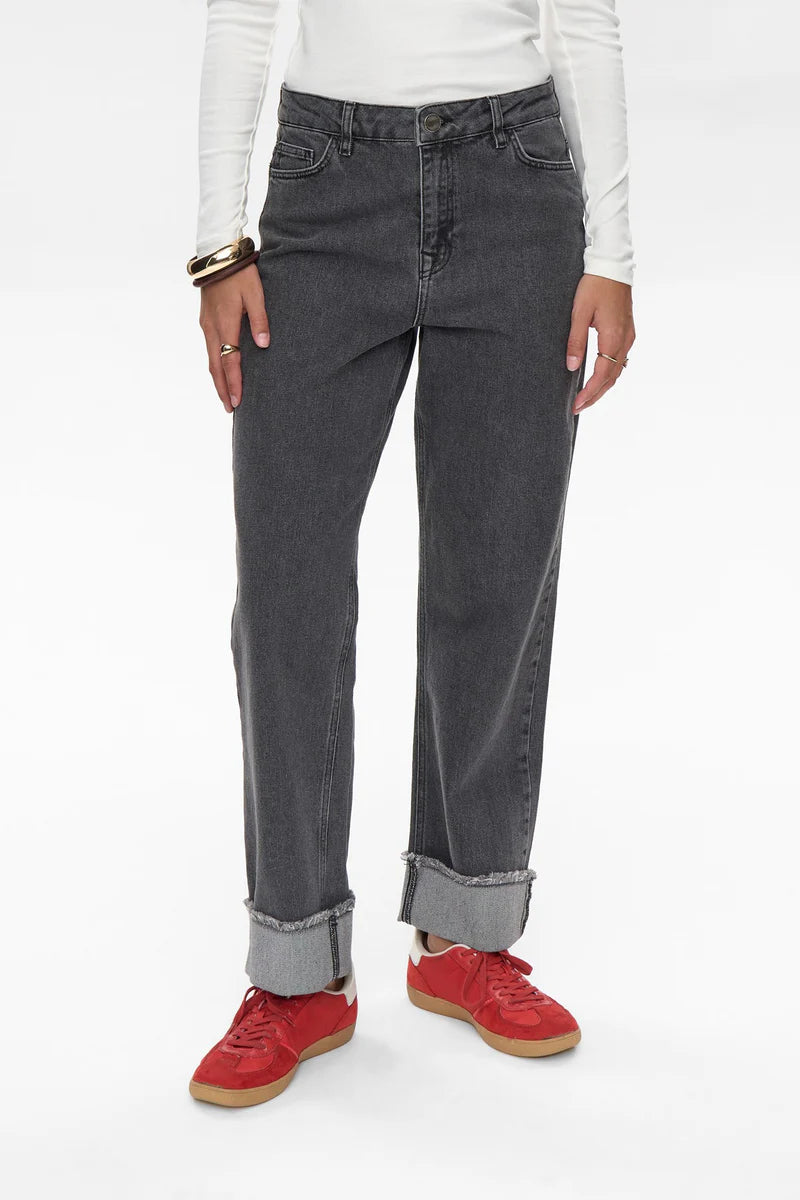 Numph Toronto Jeans - Dark Grey