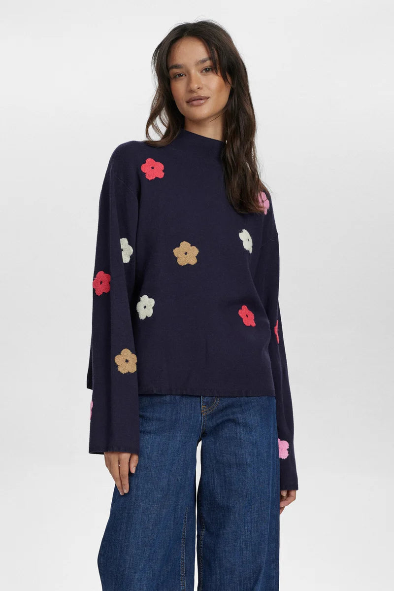 Numph Flow Pullover - Dark Sapphire